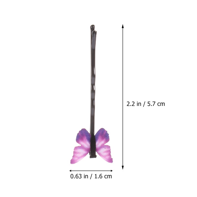 Butterflies Barrette, Stylish Hair Clip for Women, Durable and Comfortable Design - Image 2