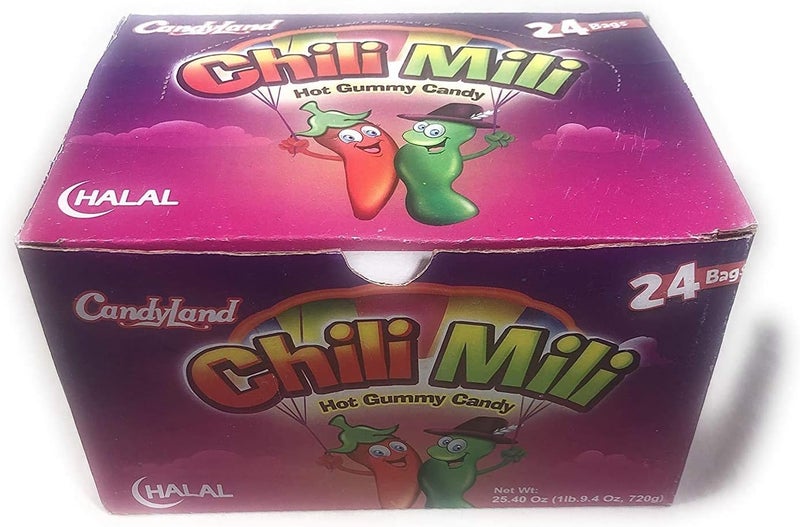 Candyland Chili Mili Hot Gummy Candy, 18 gm, Pack of 24 - Image 5