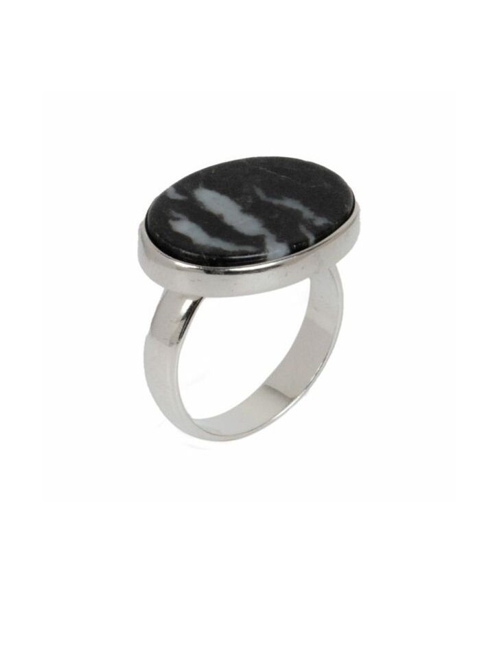 آر إس خاتم فضة عيار 925 - Image 1