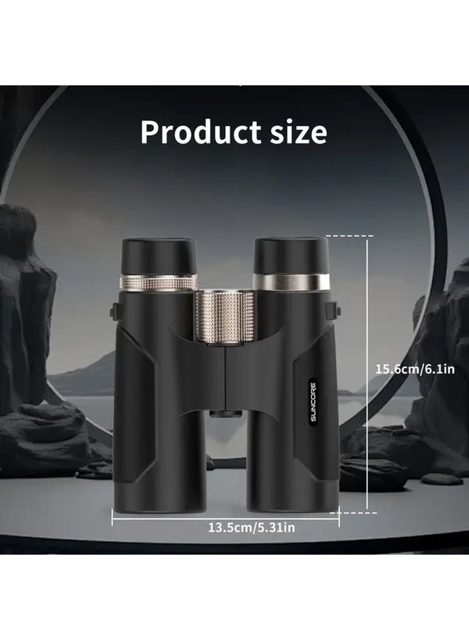 Suncore 10x42 HD Professional Binoculars For Adults Metal Wheel Focus Bird Watching - Image 3
