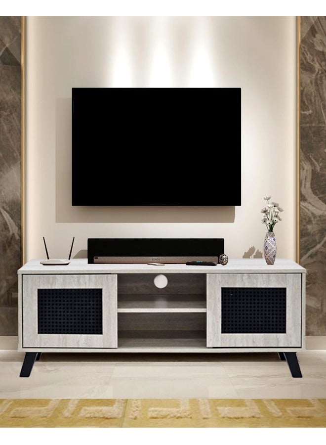 ليفينج طاولة تلفاز مع رف 120*40*47 سم - Image 5