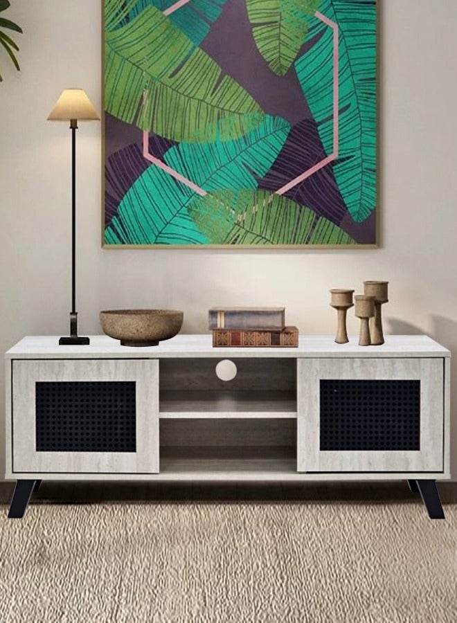 ليفينج طاولة تلفاز مع رف 120*40*47 سم - Image 1