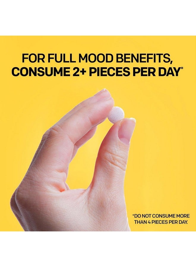 Natural Stacks Saffron Supplement with Vitamin B3 - Mood Support Supplement - 14mg Saffron Extract & 62mg Vitamin B3 Niacin - Mood Bites for Stress Relief - Clinically Tested Affron - 30 Citrus Peach Chewables - Image 4