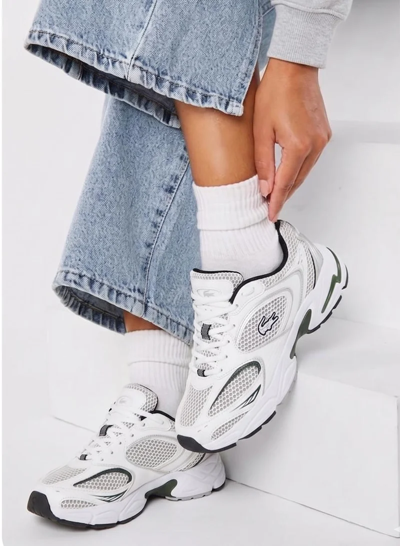 LACOSTE 1R5-WHT/DK GRN Core Active Athleisure Sneakers for Women | Best Price UAE