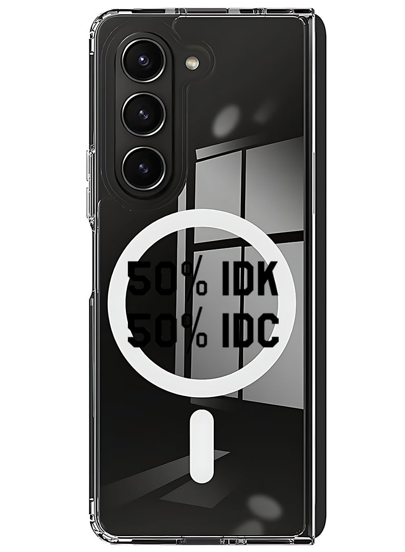 Theodor Magnetic Case for Samsung Galaxy Z Fold 6 Compatible with MagSafe Wireless Charging, Shockproof Phone Bumper Cover IDK IDC - Image 1