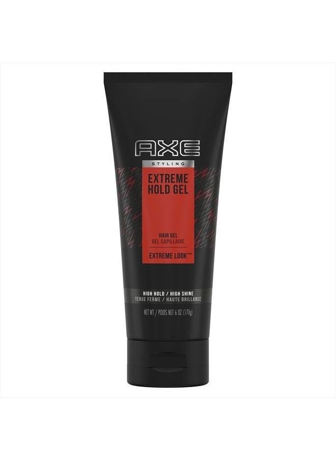 Axe - Hair Styling gel Spiked Up Look 1 Count Extreme Hold Gel For Easy to Style Hair 6 oz - Image 1