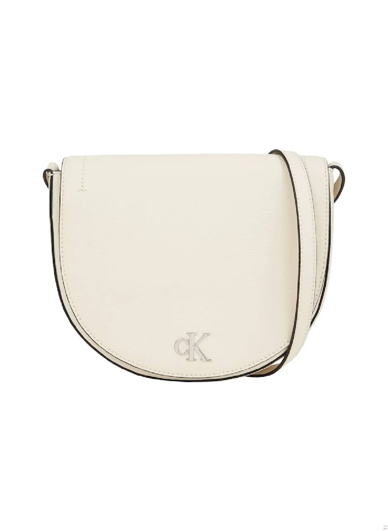 Calvin Klein Jeans Women's Crossbody Bag, Cream - Recycled Polyester