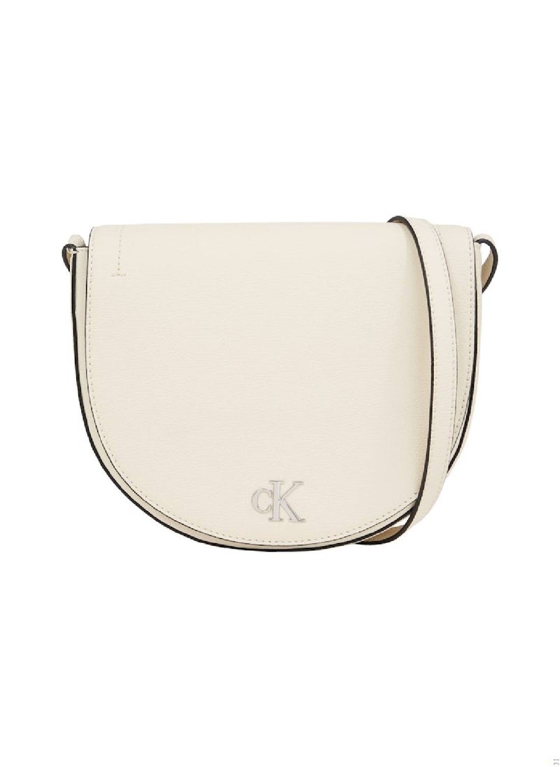 Calvin Klein Jeans Women's Crossbody Bag, Cream - Recycled Polyester  - Image 1