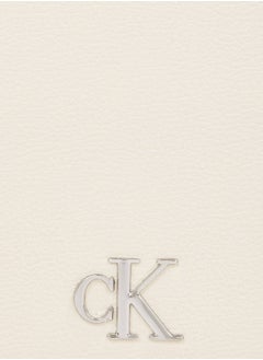 Calvin Klein Jeans Women's Crossbody Bag, Cream - Recycled Polyester  - Image 4