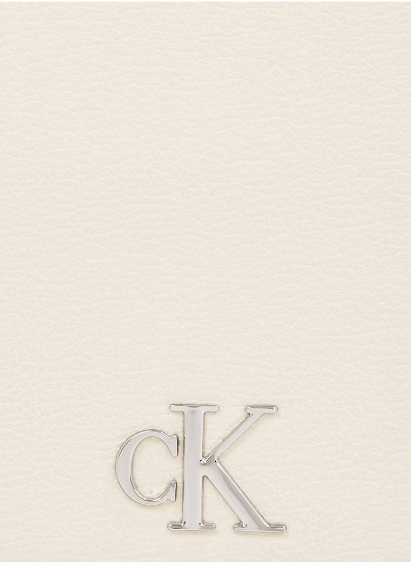 Calvin Klein Jeans Women's Crossbody Bag, Cream - Recycled Polyester  - Image 4