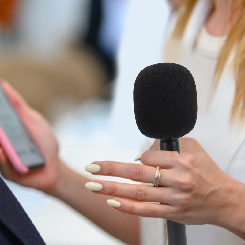 Wireless Mic Holder 56g Premium ABS Plastic Wide Compatibility Microphone Mount Adapter - High Reception Quality Handheld Mic Adapter for Interviews, Hosting Events, Speeches and Street Interviews - Image 1