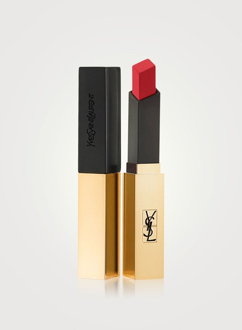 Yves Saint Laurent أحمر شفاه ROUGE PUR COUTURE THE SLIM LEATHER-MATTE 2.2G -23 MYSTERY RED - Image 1