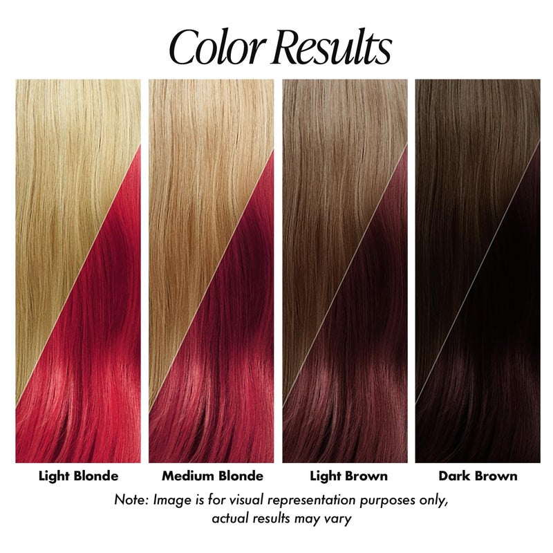 Adore Semi Permanent Hair Color (068 Crimson) | Vegan & Cruelty-Free Red Hair Dye | No Ammonia, No Peroxide, No Alcohol | 4 Fl Oz - Image 3