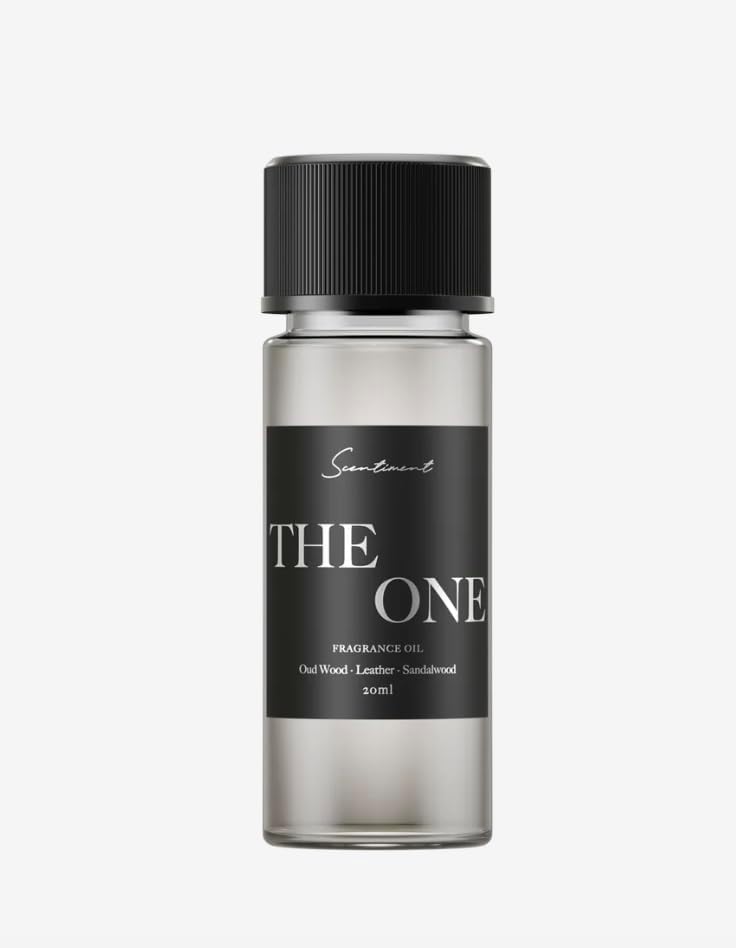 Scentiment Diffuser Oil - The One | Inspired by 1 Hotel® Miami Beach Lobby Scent | Aromatherapy Fragrance Oil | Notes of Cardamom, Leather, Lemon with Cinnamon & Sandalwood (20 mL) - Image 1