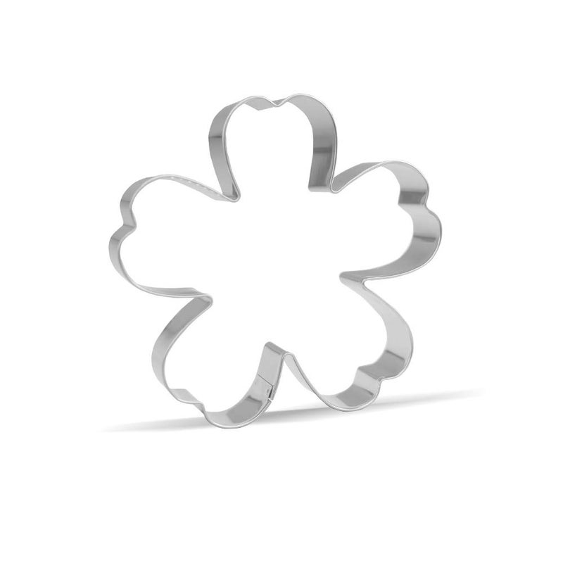 4 inch Spring Flower Cookie Cutter  Stainless Steel