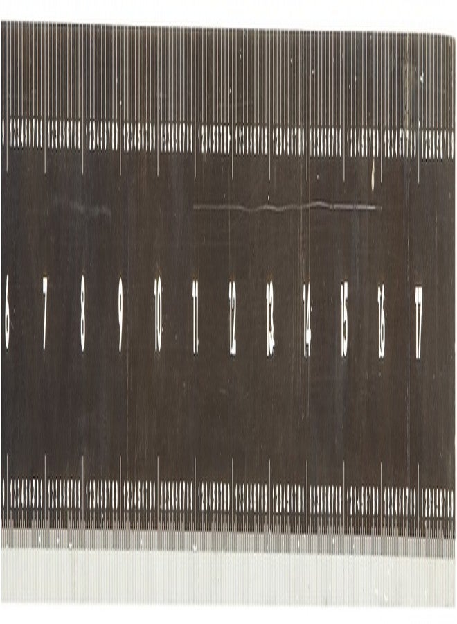 Mitutoyo 182-220, Steel Rule, 12"/300mm ( 1/32, 1/64", 1mm, 0.5mm), 1/64" Thick X 1/2" Wide, Black Chrome Finish Tempered Stainless Steel - Image 2