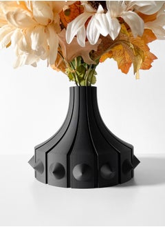 3D Brothers Rinsu Modern Short Vase - Elegant Home Decor for Dried and Preseved Flowers  - Image 1