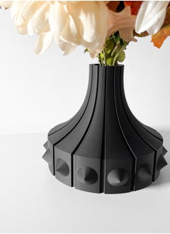 3D Brothers Rinsu Modern Short Vase - Elegant Home Decor for Dried and Preseved Flowers  - Image 2
