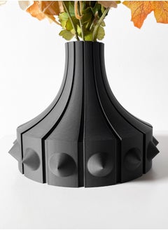 3D Brothers Rinsu Modern Short Vase - Elegant Home Decor for Dried and Preseved Flowers  - Image 3