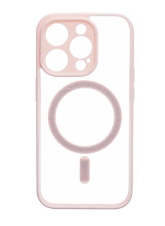 Generic Silicone Back Phone Protection Cover With Magnetic Magsafe And Safety Edges For Iphone 15 Pro - Transparent Simon  - Image 1