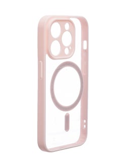 Generic Silicone Back Phone Protection Cover With Magnetic Magsafe And Safety Edges For Iphone 15 Pro - Transparent Simon  - Image 2