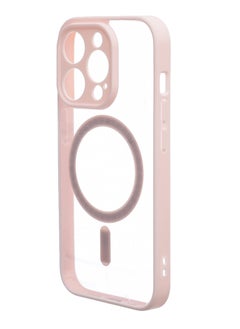 Generic Silicone Back Phone Protection Cover With Magnetic Magsafe And Safety Edges For Iphone 15 Pro - Transparent Simon  - Image 3
