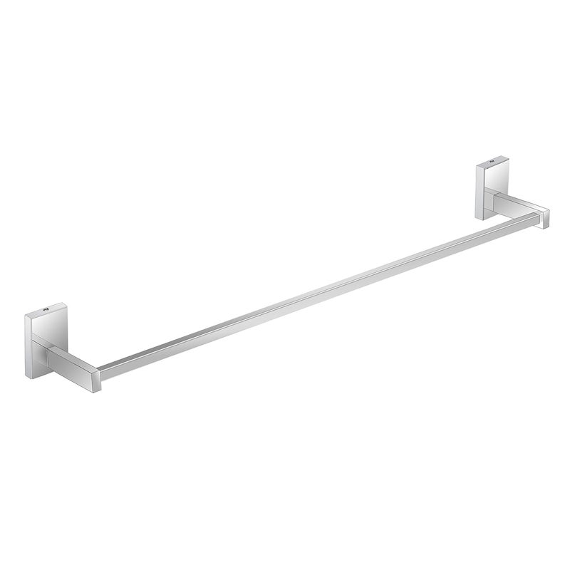 Primax Iris 304 Grade Stainless Steel Towel Hanger for Bathroom/Towel Rod/Bar/Bathroom Accessories (24inch) - Chrome - Pack of 1 - Image 4