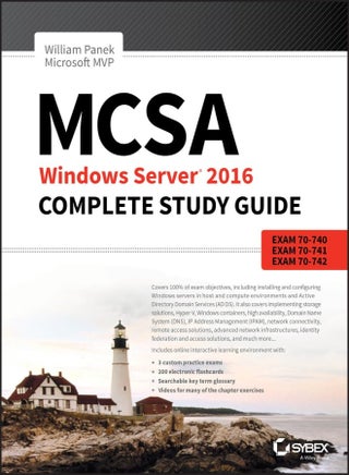 MCSA Windows Server 2016 Complete Study Guide: Exam 70-740, Exam 70-741, Exam 70-742, and Exam 70-74 - pzsku/Z015E0982F6ABCF087B85Z/45/_/1695819920/5f7ccb73-01be-470d-8ff6-36b26261414e