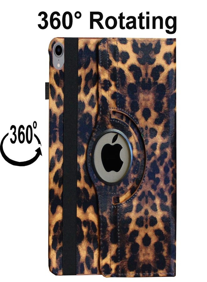 JYtrend Case for 2022 iPad 10th Generation 10.9 inch, Rotating Stand Smart Magnetic Auto Wake Up/Sleep Cover for Model A2696 A2757 A2777 MPQA3LL/A MPQ13LL/A MQ6K3LL/A MQ6U3LL/A (Leopard) - Image 4