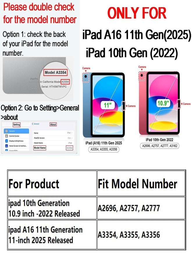 JYtrend Case for 2022 iPad 10th Generation 10.9 inch, Rotating Stand Smart Magnetic Auto Wake Up/Sleep Cover for Model A2696 A2757 A2777 MPQA3LL/A MPQ13LL/A MQ6K3LL/A MQ6U3LL/A (Leopard) - Image 2
