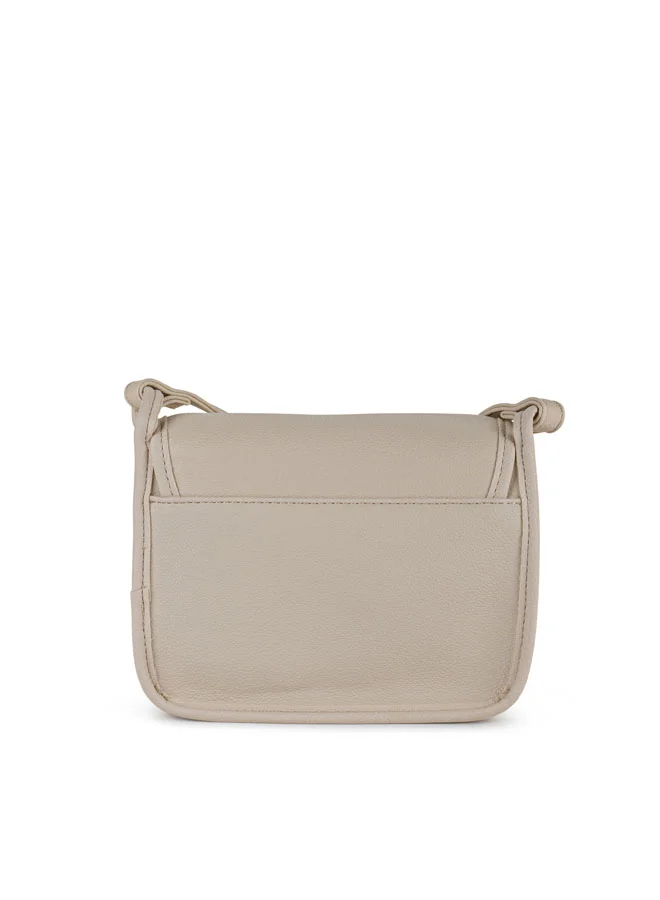 Vincci Women Solid Shoulder Bag with Adjustable Strap And Zip Closure