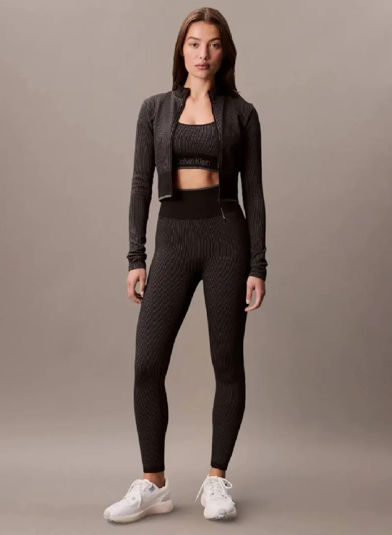 Ribbed 7/8 Gym Leggings