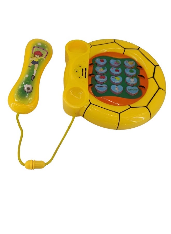 رالي لعبة هاتف موسيقي للأطفال مع أضواء وأصوات – تعليمية وتفاعلية - Image 3