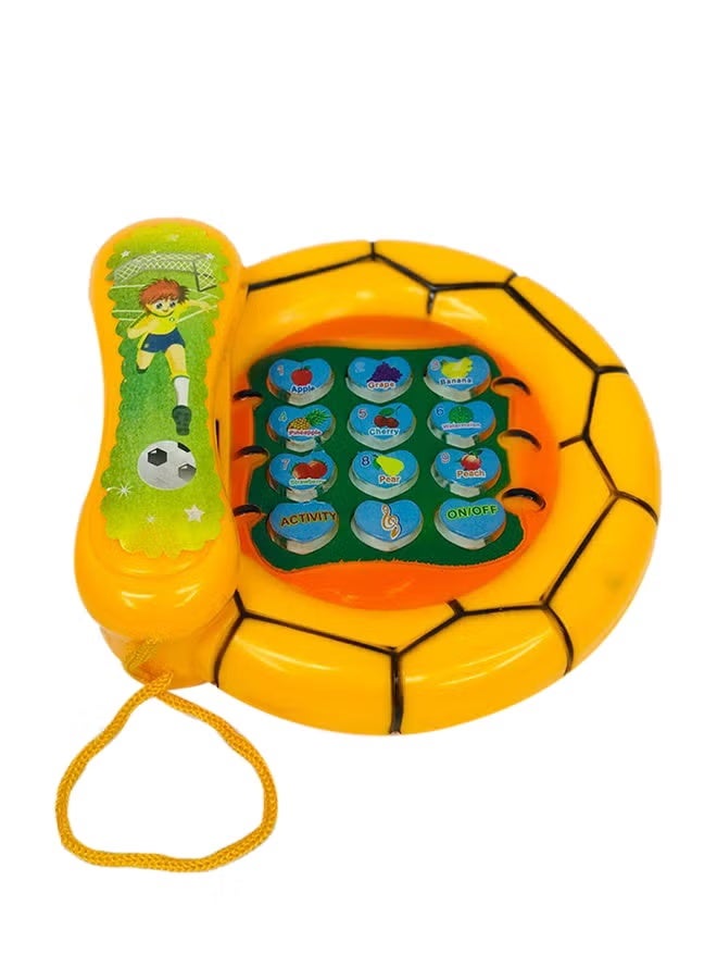 رالي لعبة هاتف موسيقي للأطفال مع أضواء وأصوات – تعليمية وتفاعلية - Image 4