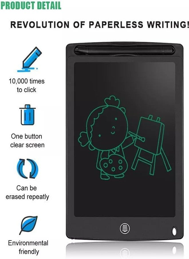 VICORP LCD Writing Tablet | Digital Drawing Pad for Kids | Reusable Doodle Board | Fun Toys for Boys & Girls | 8.5 Inch Erasable Screen with Stylus for Sketching & Notes - Image 3
