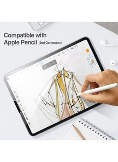 روك بو واقي شاشة iPad Pro 11 2022 2021 2020 2018 ، واقي شاشة واقي شاشة من الزجاج المقوى لجهاز iPad Pro 11 4th 2022 / 3rd Gen 2021 / 2nd Gen 2020 / 1st Gen 2018 شفاف  - Image 4