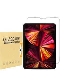 روك بو واقي شاشة iPad Pro 11 2022 2021 2020 2018 ، واقي شاشة واقي شاشة من الزجاج المقوى لجهاز iPad Pro 11 4th 2022 / 3rd Gen 2021 / 2nd Gen 2020 / 1st Gen 2018 شفاف  - Image 1