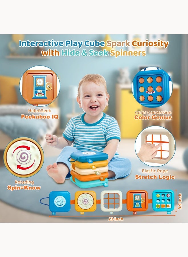 Aissiora Baby busy toys Multi-functional movable block toy Exercise hand-eye coordination Early education toys Intellectual development Suitable for babies from 6 months onwards - Image 3