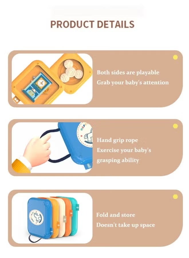 Aissiora Baby busy toys Multi-functional movable block toy Exercise hand-eye coordination Early education toys Intellectual development Suitable for babies from 6 months onwards - Image 5