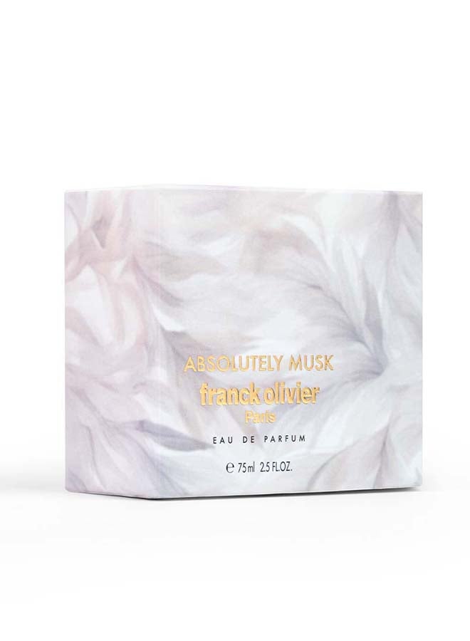 Franck Olivier Absolutely Musk Eau De Parfum for Women 75 ml - Image 3