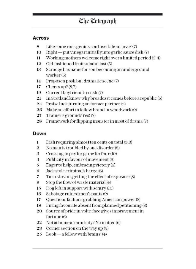 The Telegraph Big Book of Cryptic Crosswords 13  - Image 4