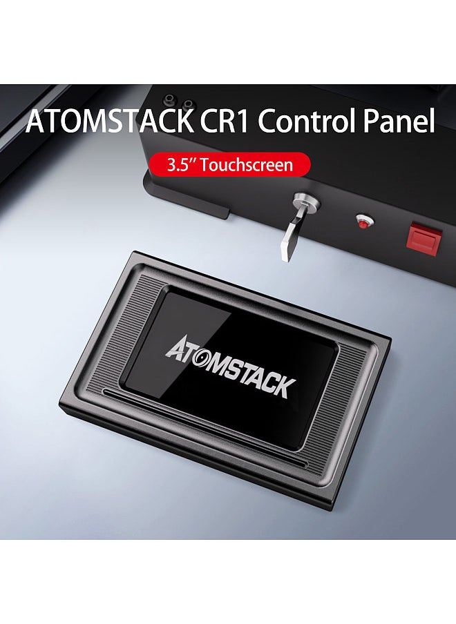 ATOMSTACK - Laser Engraver Touchscreen 3.5" Control Panel Support Offline Engraving LCD Display Monitor Suitable for A6 Pro/A12 Pro/A24 Pro and Swiitol E6 Pro/ E18 Pro/ E24 Pro - Image 1