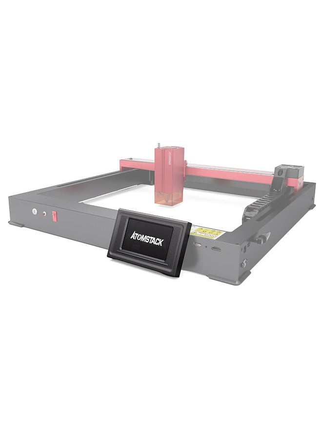 ATOMSTACK - Laser Engraver Touchscreen 3.5" Control Panel Support Offline Engraving LCD Display Monitor Suitable for A6 Pro/A12 Pro/A24 Pro and Swiitol E6 Pro/ E18 Pro/ E24 Pro - Image 1