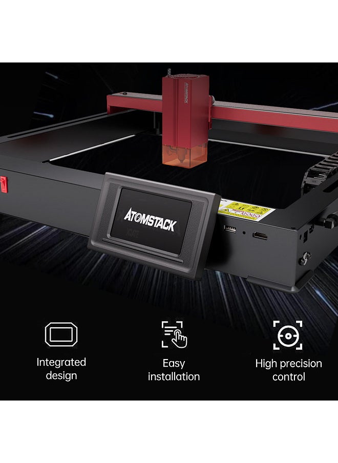 ATOMSTACK - Laser Engraver Touchscreen 3.5" Control Panel Support Offline Engraving LCD Display Monitor Suitable for A6 Pro/A12 Pro/A24 Pro and Swiitol E6 Pro/ E18 Pro/ E24 Pro - Image 1