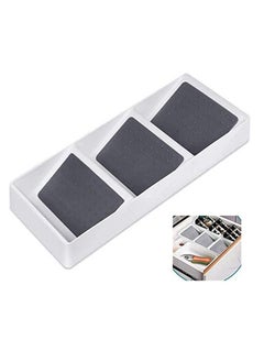 3 Tier Spice Drawer Organizer, Non Slip Storage Rack for Kitchen, Seasoning Drawer Insert Organizer for Pantry Cabinet Cupboard, Efficient Spice Rack Organiser