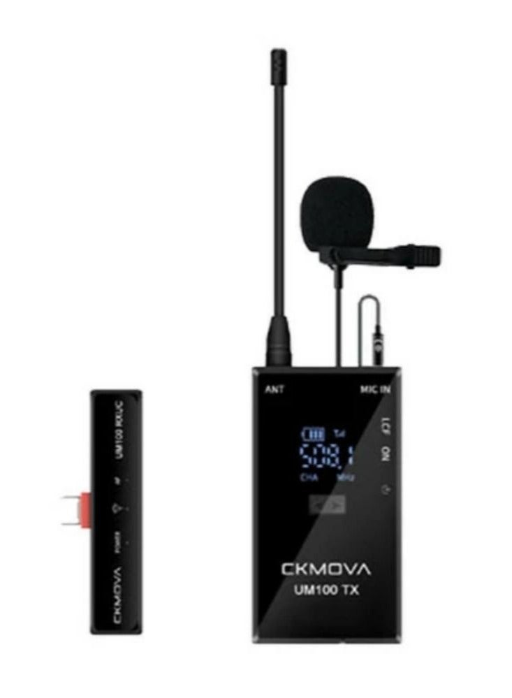 CKMOVA Wireless Professional Microphone Ultracompact UHF Dual-Channel 470-510Mhz - Image 1