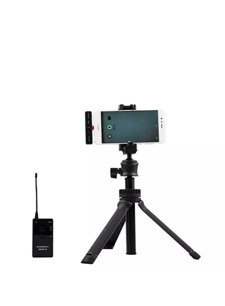 CKMOVA Wireless Professional Microphone Ultracompact UHF Dual-Channel 470-510Mhz - Image 5