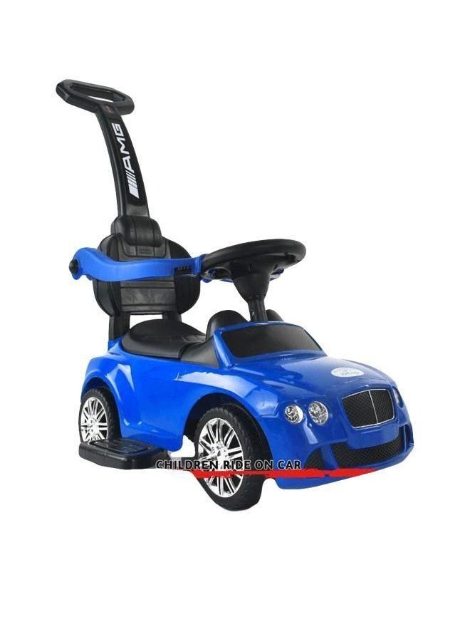 Rally - 3-In-1 Push Bar Walker Car Ride On Toy in Assorted Colors for Kids - Image 1