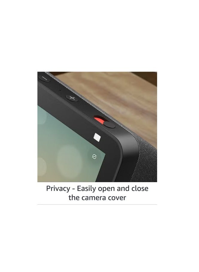 REBENUO Smart home system 5 (3rd Gen, 2023 release), Smart Display & alarm clock with clearer sound  Use your voice to control smart home devices, play music or Quran, & more (speaks Khaleeji) black - Image 4