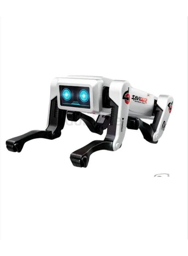 AI Smart Mechanical Robot Dog Toy with Wireless Remote Control and LED Eyes - Image 3